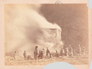 Het verbranden van een nederzetting, Black Mountain expeditie