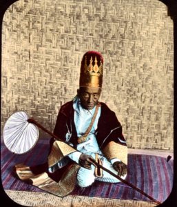 Opperbevelhebber van het leger in Mandalay, ca. 1890s (foto)