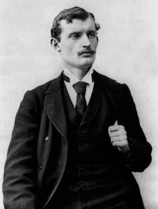 Edvard Munch (1863-1944) Noorse schilder door Unknown photographer