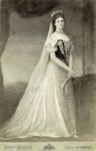 Elisabeth, keizerin van Oostenrijk en koningin-gemalin van Hongarije (24 december 1837 – 10 september 1898) (foto)