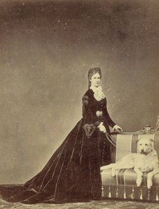 Elisabeth, keizerin van Oostenrijk en koningin-gemalin van Hongarije (24 december 1837 – 10 september 1898) door Unknown photographer