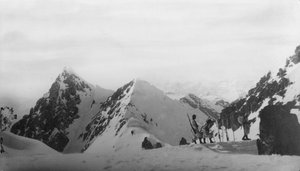 Europa, Italië, Trentino Alto Adige, Bolzano, bij de Alpenhut Hochforch door Unknown photographer
