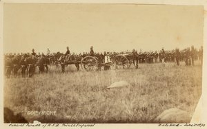 Begrafenisstoet van HIH Prins Imperial, Zululand, 2 juni 1879