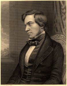 George Fownes (1815-1849). Britse chemicus, ca.1860 (gravure) door Unknown photographer