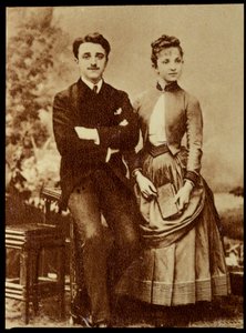 Georges en Jeanne Hugo (kleinkinderen van Victor Hugo)