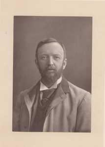 Henry Arthur Jones (1851-1929) Engels toneelschrijver door Unknown photographer