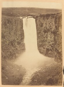 Howick Falls, Umgeni-rivier, Natal Provincie, Zuid-Afrika, circa 1882