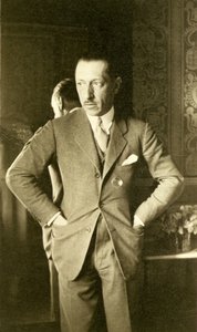 Igor Stravinsky (z/w foto) door Unknown photographer