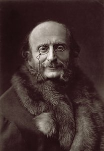 Jacques Offenbach, Duitse componist (zw/w foto) door Unknown photographer