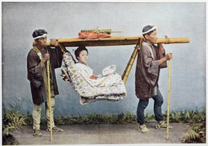 Reisstoel uit Japan