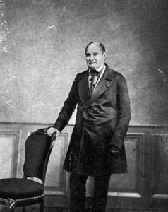 Jérôme Bonaparte (1784 - 1860) in 1858 (broer van Napoleon) door Unknown photographer