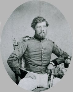 Luitenant Harry North Dalrymple Prendergast VC, Madras Ingenieurs door Unknown photographer