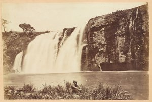 Lower Umgeni Falls, Natal Provincie, Zuid-Afrika, circa 1882 door Unknown