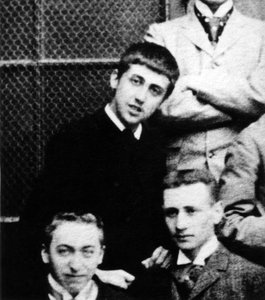 Marcel Proust (1871-1922) op de middelbare school in Parijs, ca. 1887