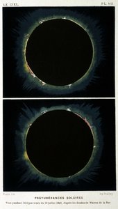 Foto van de totale zonsverduistering van 18 juli