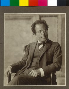 Portret van Gustav Mahler