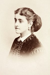 Portret van Adelina Patti