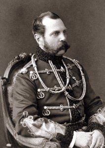 Portret van Alexander II, keizer van Rusland door Unknown photographer
