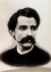 Portret van Alfredo Catalani (zwart-wit foto) door Unknown photographer