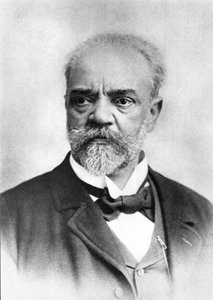 Portret van Anton (Antonin) Dvorak (1841 - 1904), Tsjechische componist. door Unknown photographer