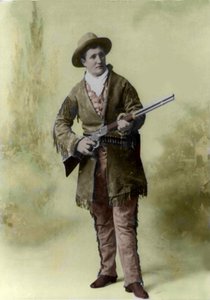 Portret van Calamity Jane (1852-1903) (Martha Canary 1852-1903) in 1895