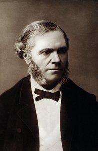 Portret van Cesar Franck (1822-1890) Engelse componist Foto. 19e eeuw. Bologna, civico museo musico