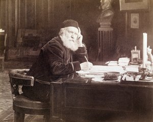 Portret van Charles Gounod (1818 - 1893), Franse componist. door Unknown photographer