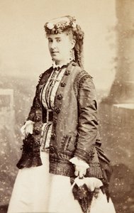 Portret van Clara Kellogg