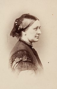 Portret van Clara Schumann door Unknown photographer