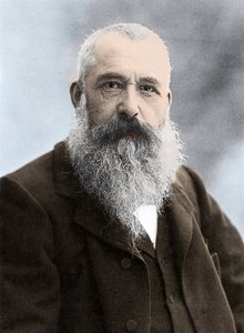 Portret van Claude Monet (1840-1926), Franse schilder