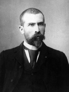 Portret van Emile Roux, Franse arts en bioloog.