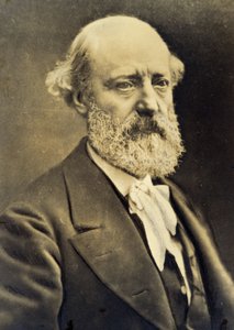 Portret van Eugène Viollet-le-Duc (Viollet le Duc) (1814-1879). sd. 19e eeuw