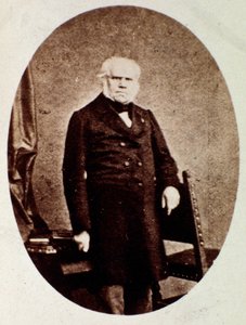Portret van Francois Joseph (Francois-Joseph) Fetis (1794-1871) Belgische musicoloog, componist, criticus en leraar Fotografie. 19e eeuw. door Unknown photographer