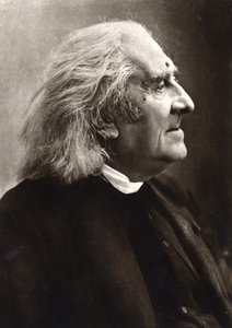 Portret van Franz Liszt (1811-1886), Hongaarse componist en pianist door Unknown photographer