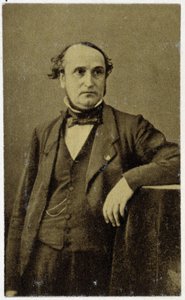 Portret van Frédéric Sauvage in 1854, Franse uitvinder door Unknown photographer