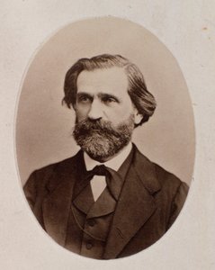 Portret van Giuseppe Verdi