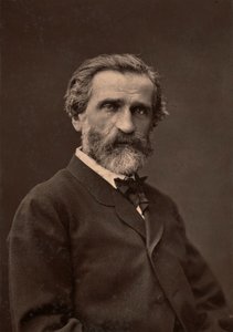 Portret van Giuseppe Verdi, beroemde componist door Unknown photographer