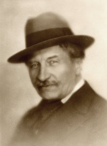 Portret van Gustave Charpentier (1860-1956), Frans componist.