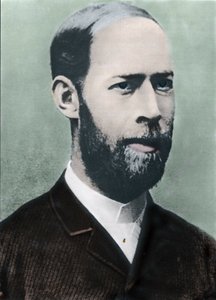 Portret van Heinrich Hertz door Unknown photographer