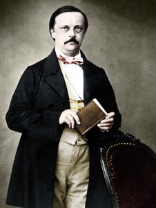 Portret van Hermann von Helmholtz (1821-1894) Duitse natuurkundige en fysioloog.