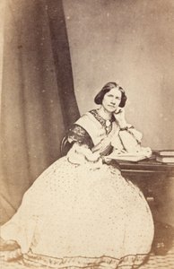 Portret van Jenny Lind Goldschmidt door Unknown photographer