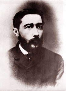 Portret van Joseph Conrad (1857 - 1924), Britse schrijver. door Unknown photographer