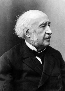 Portret van Jules Francois Simon, Franse politicus. door Unknown photographer