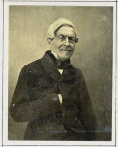 Portret van Jules Michelet (1789 - 1874) door Unknown photographer