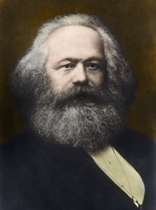 Portret van Karl Marx (1818-1883) 1878