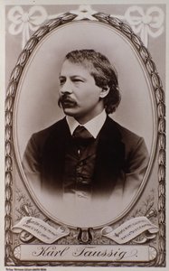 Portret van Karl Taussig door Unknown photographer