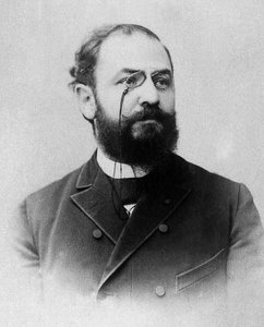 Portret van Leon Bourgeois, Franse politicus. door Unknown photographer