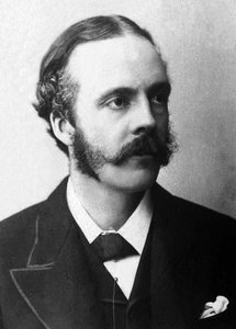 Portret van Lord Arthur James Balfour (1848-1930), Britse politicus.