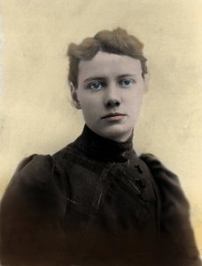 Portret van Nellie Bly (Elizabeth Jane Cochrane) 1864-1922 Amerikaanse journalist