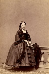 Portret van prinses Helen van Engeland, toekomstige prinses van Sleeswijk-Holstein door Unknown photographer